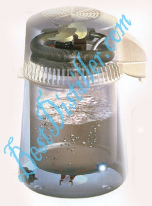 Portable Type water distiller